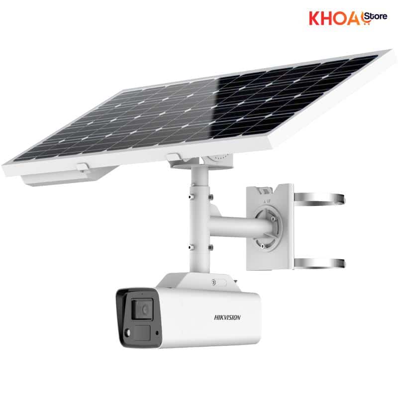 Camera năng lượng mặt trời 4G Hikvision hỗ trợ đàm thoại 2 chiều