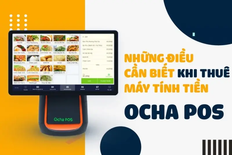 Bảng giá cho thuê máy tính tiền Ocha giá re Bảng giá cho thuê máy tính tiền Ocha giá rẻ