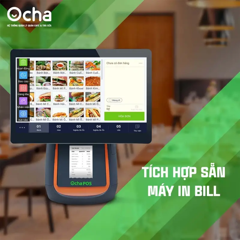 Bảng giá cho thuê máy tính tiền Ocha giá re Bảng giá cho thuê máy tính tiền Ocha giá rẻ