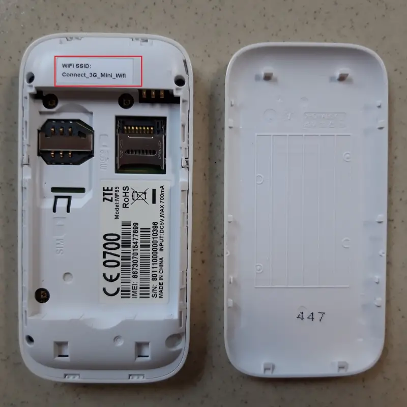 Bộ phát WiFi di động 4G ZTE MF65 Bộ phát WiFi di động 4G ZTE MF65